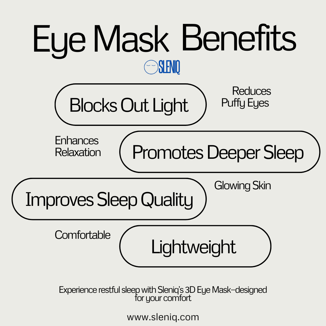 The Best Eye Mask for Sleep: Sleniq's 3D Mask