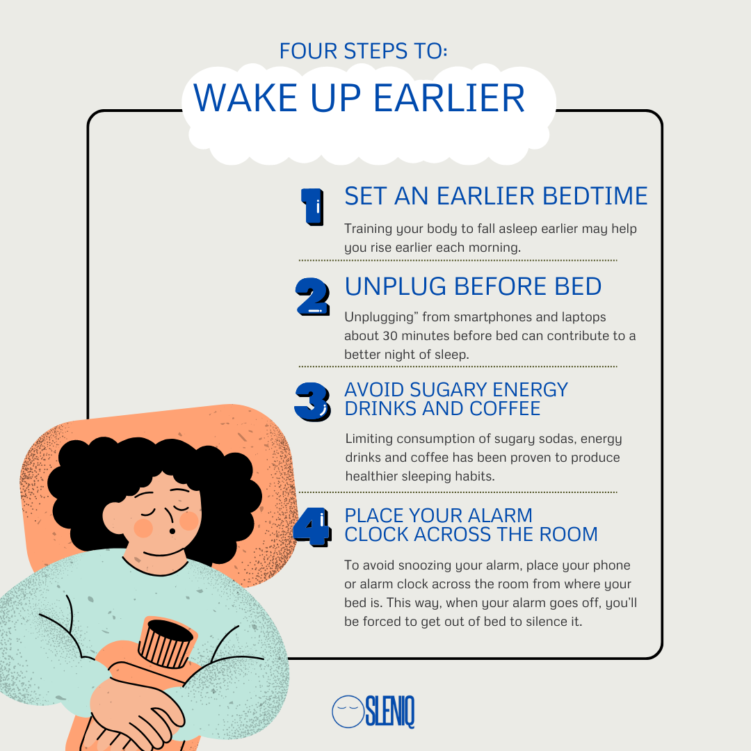 4 Steps to Wake Up Earlier