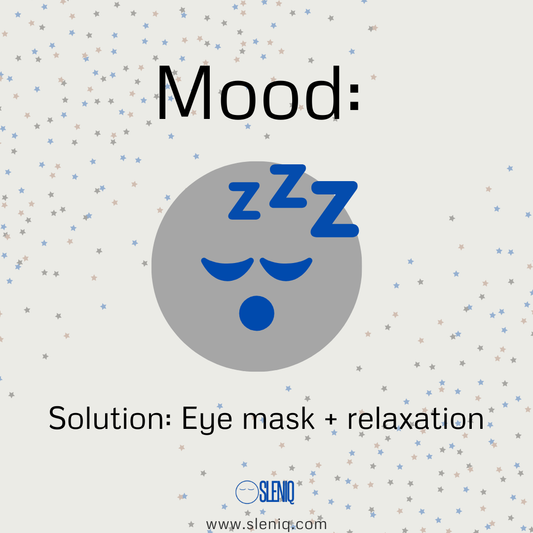 Improve Your Sleep Quality: An Eye Mask Paired With Relaxation Techniques.