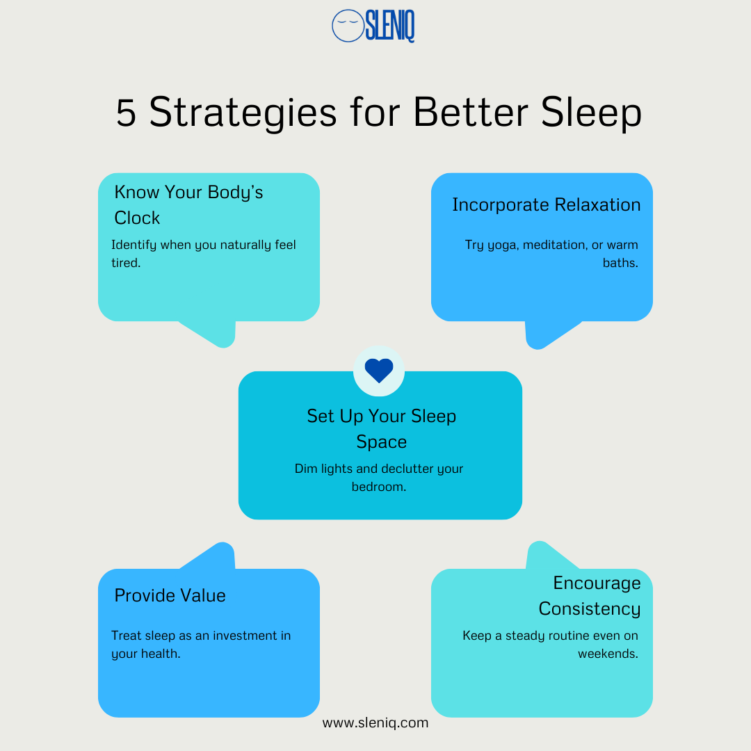 5 Strategies for Better Sleep