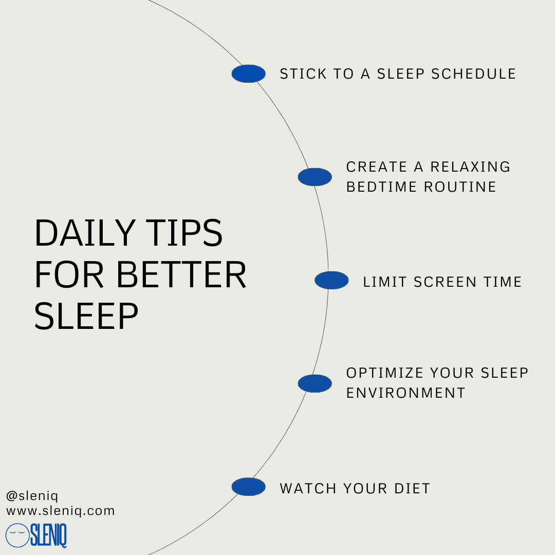Daily Tips for Better Sleep