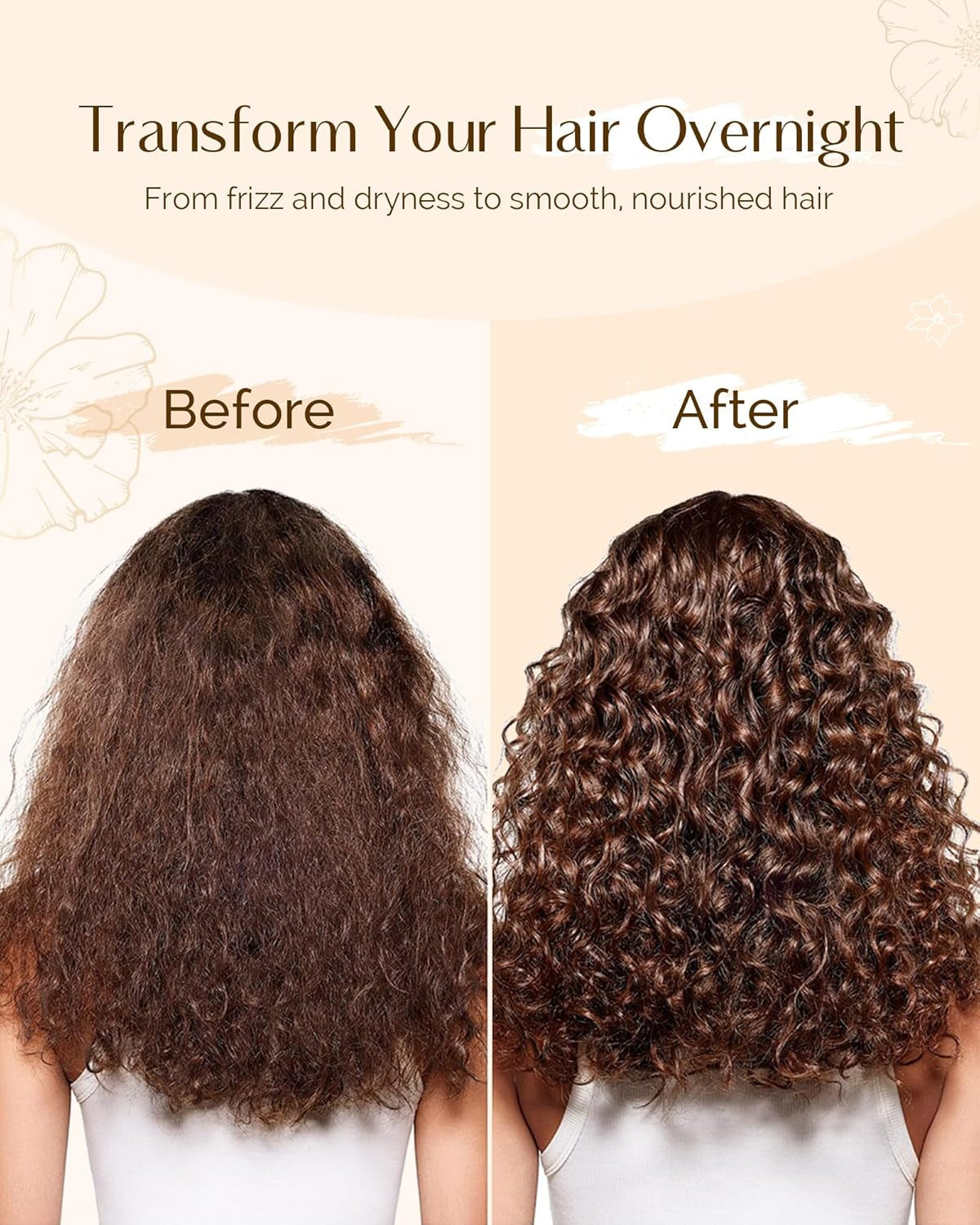 Adjustable Satin Sleep Bonnet, Double Layer Extra Long Hair Bonnet