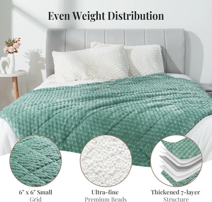 Weighted Blanket for Adults, 20Lbs 60 X 80 Queen Size for Bed