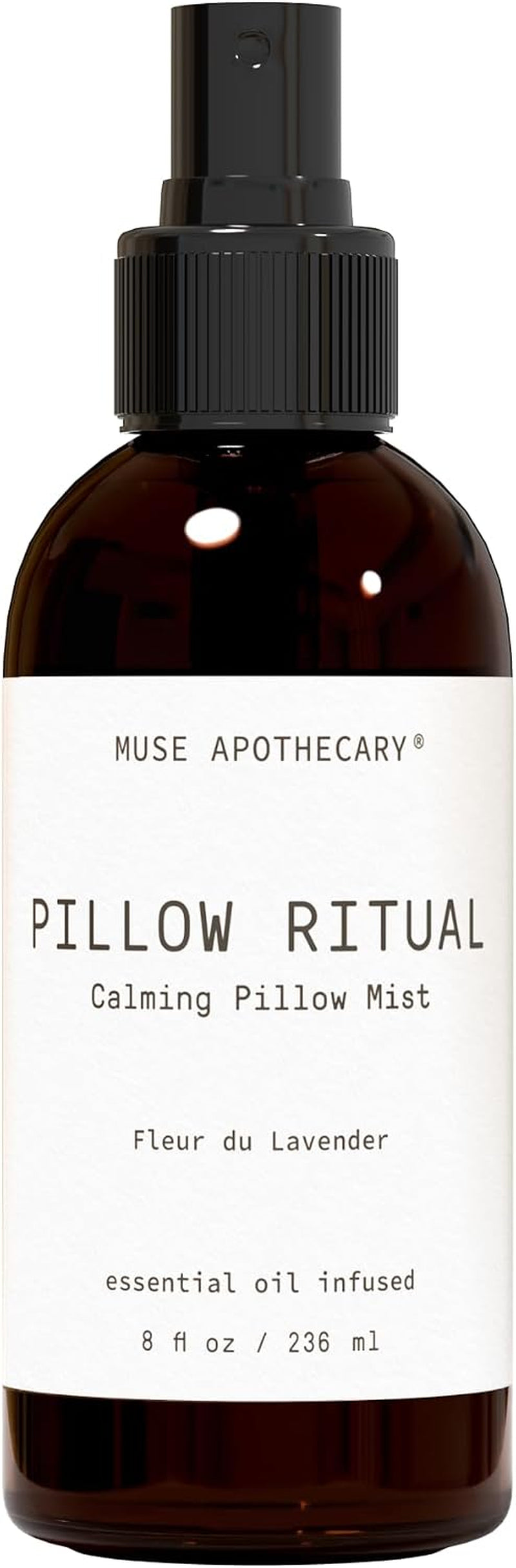 Pillow Ritual - Aromatic, Calming and Relaxing Pillow Mist, Linen and Fabric Spray - Infused with Natural Aromatherapy Essential Oils - 8 Oz, Fleur Du Lavender