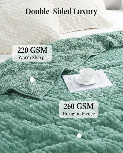 Weighted Blanket for Adults, 20Lbs 60 X 80 Queen Size for Bed