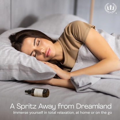 Pillow Ritual - Aromatic, Calming and Relaxing Pillow Mist, Linen and Fabric Spray - Infused with Natural Aromatherapy Essential Oils - 8 Oz, Fleur Du Lavender