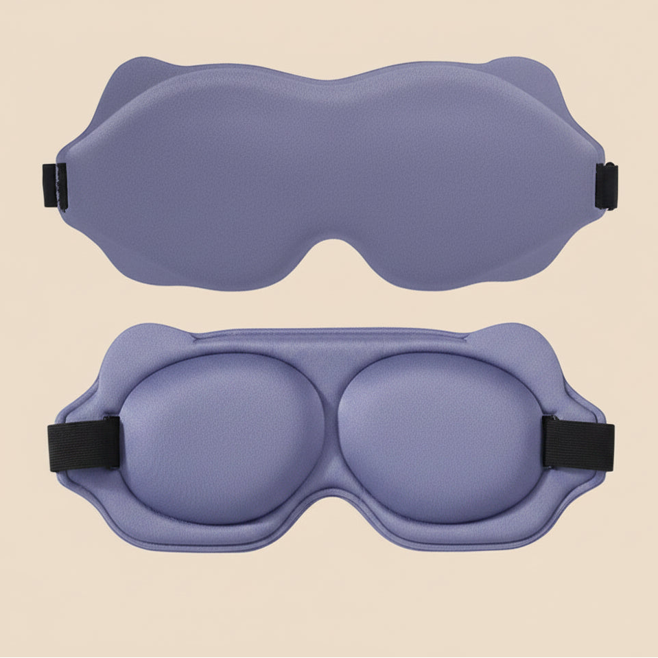 3D Sleeping Mask Block Out Light Sleep Mask for Eyes Soft Sleeping Aid Eye Mask for Travel Eyeshade Night Breathable Slaapmasker