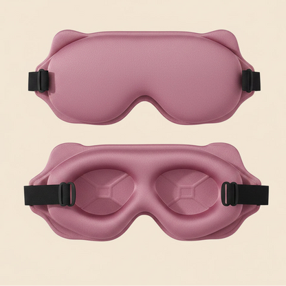 3D Sleeping Mask Block Out Light Sleep Mask for Eyes Soft Sleeping Aid Eye Mask for Travel Eyeshade Night Breathable Slaapmasker