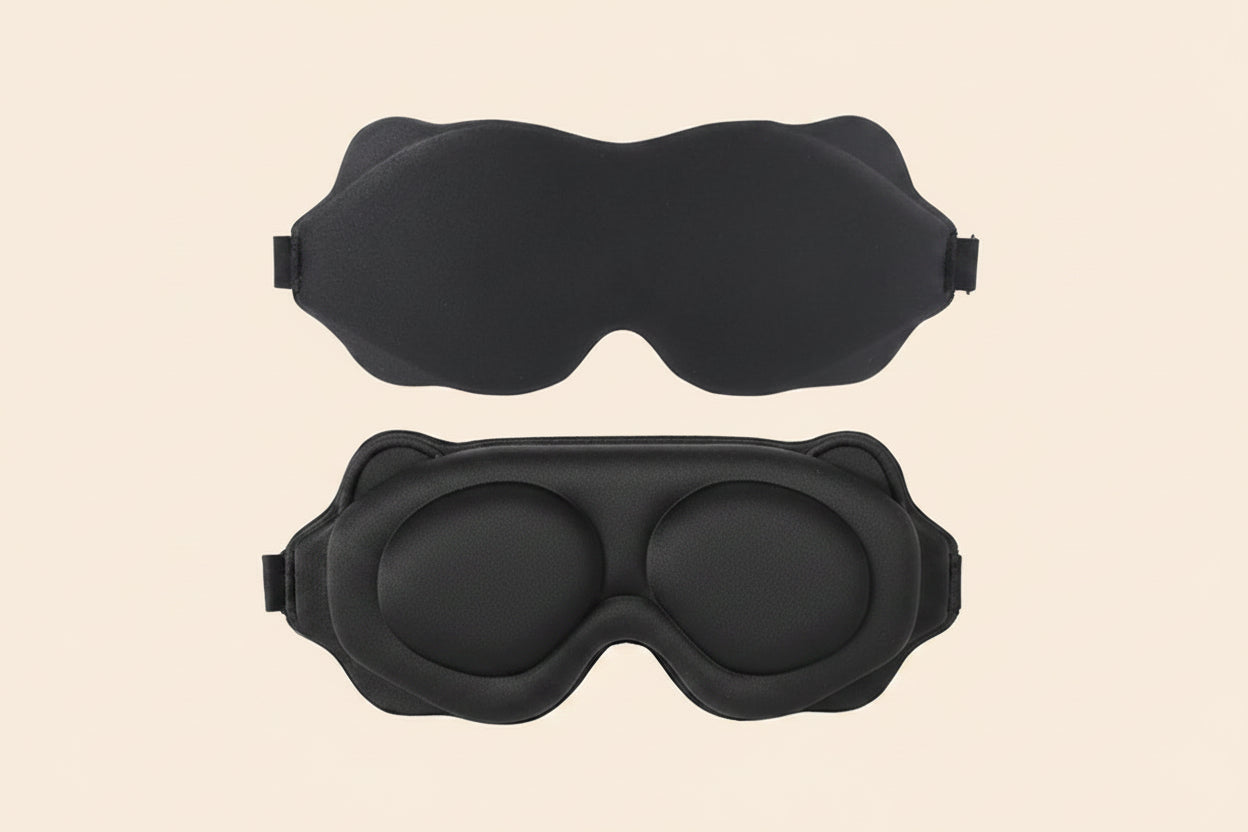 3D Sleeping Mask Block Out Light Sleep Mask for Eyes Soft Sleeping Aid Eye Mask for Travel Eyeshade Night Breathable Slaapmasker