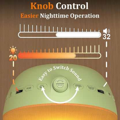 Sunrise Alarm Clock with Sound Machine, Gentle Wake up Light for Bedroom