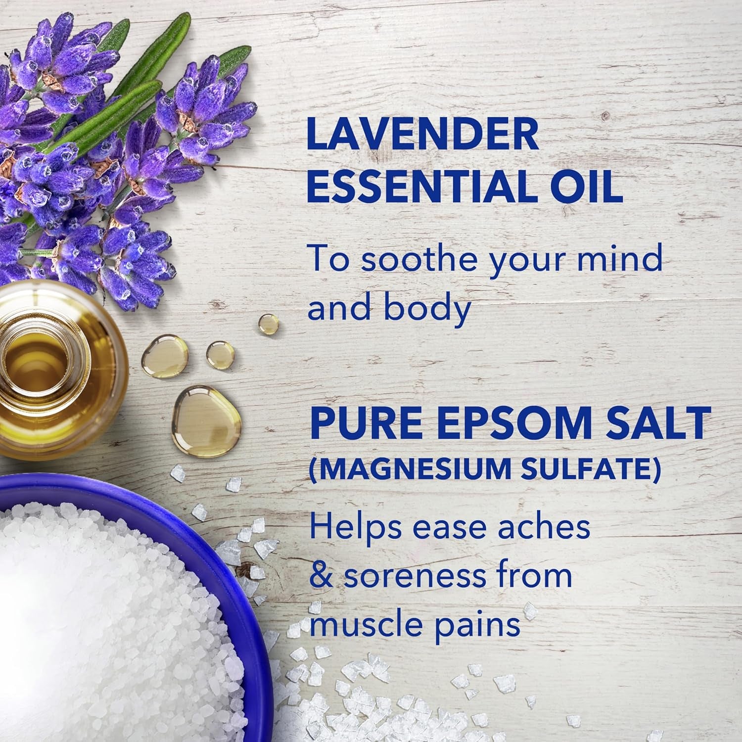 Advanced Dr. Teals Lavendar Scented Epsom Salt, 48 Oz
