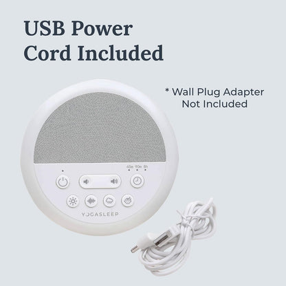 Nod White Noise Sound Machine, with Soft Night Light & Sleep Timer, 20 Sound Options Including Lullabies, Nature & Pink Noise, Sleep Aid for Baby & Adults, Noise Canceling for Office Privacy